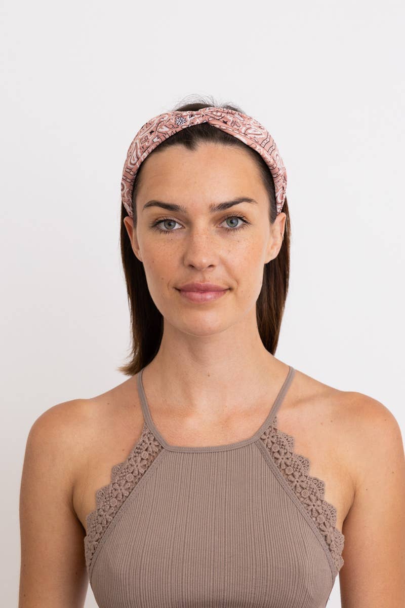 Leto Accessories - Paisley Summer Headband 🌞