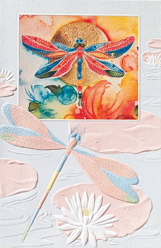 Pumpernickel Press - Sunset Dragonfly (TY) - Deluxe