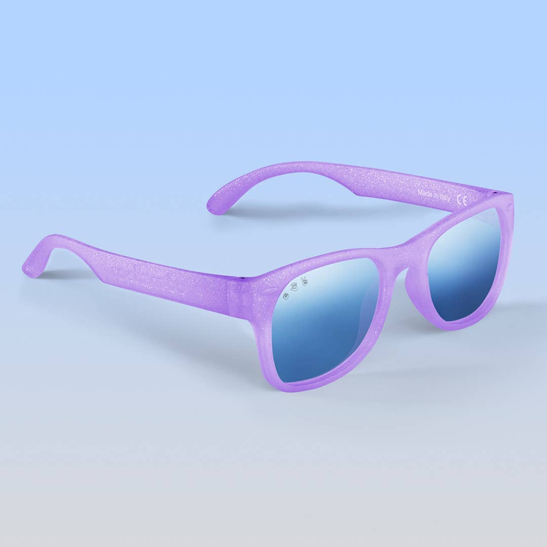 Roshambo Eyewear - Lavender Glitter Sunglasses