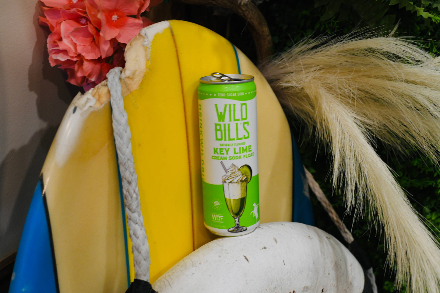 Wild Bill’s Craft Beverage Co. - Key Lime - Zero Sugar Soda, Clean Ingredients, 12-Pack, Cans