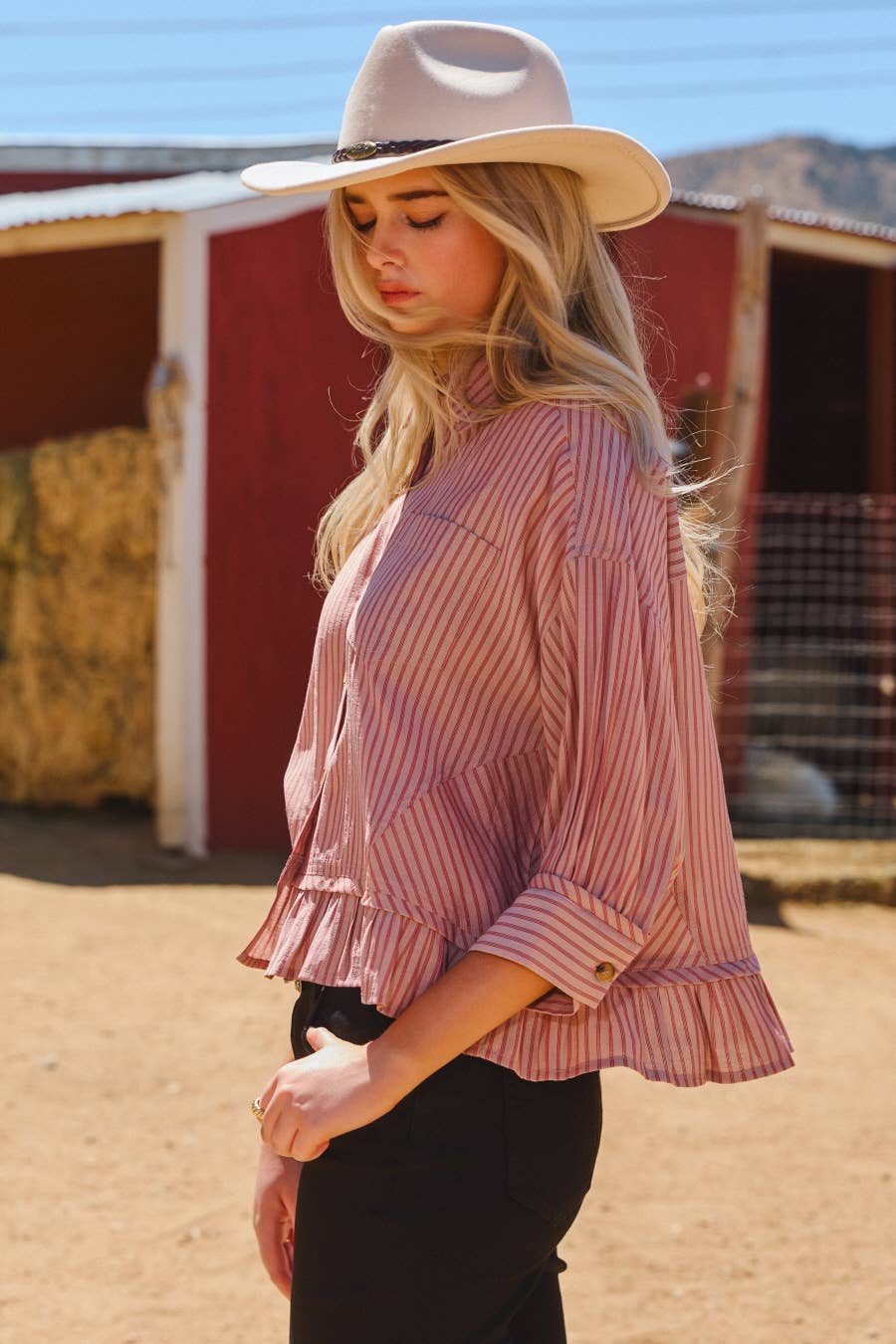 Oddi - Striped Button-up Shirt