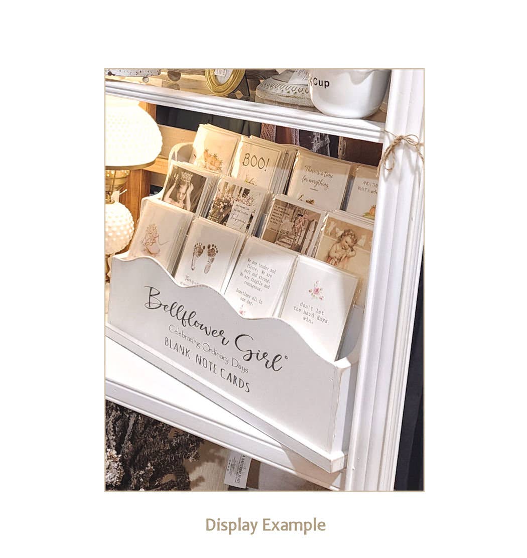 Bellflower Girl - Sometimes the Smallest Things Take Up - Pink Baby Dress Card