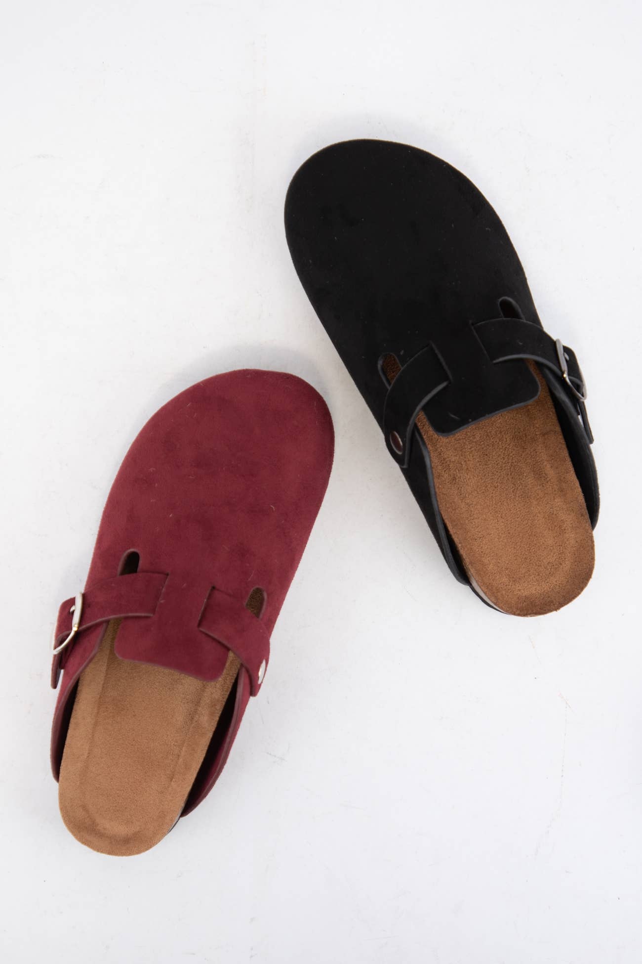 CCOCCI - REGIS ROUND TOE CLOG SANDALS WITH BUCKLE DETAIL