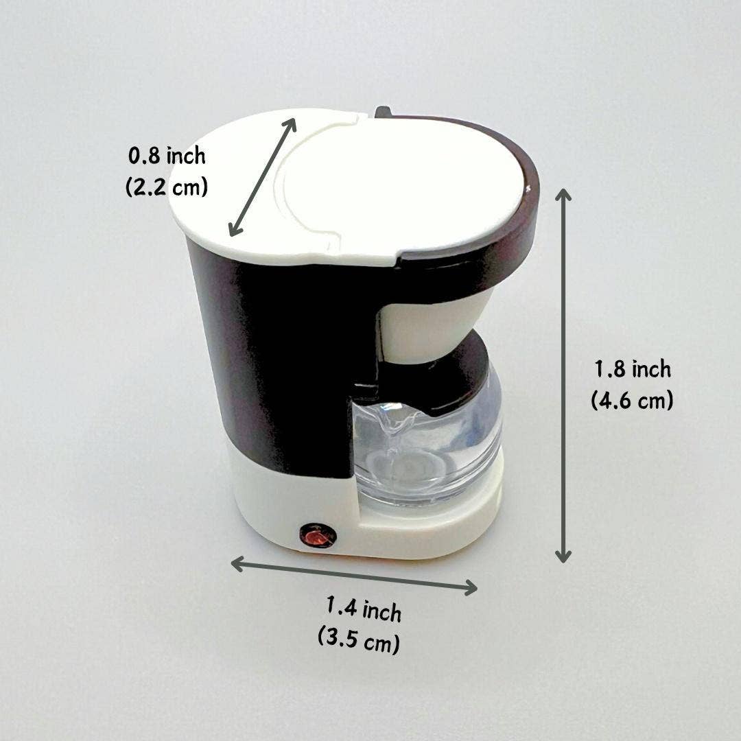 MiniJoy - Mini Coffee Maker Fridge Magnet, Retro Espresso Machine