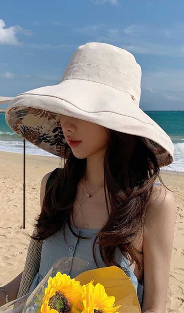 Winding River - **Closeout Price** Cream Island Reversible Sun Hat