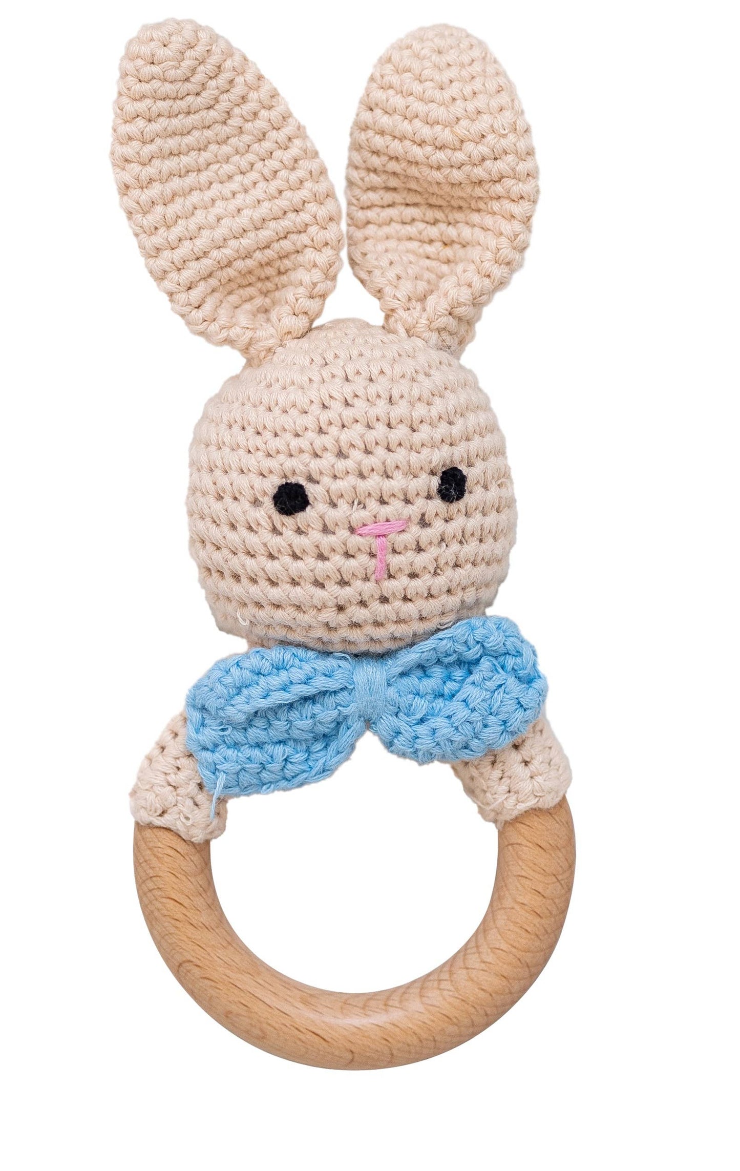 Wonderjoys Baby Co - Animal Hand Crochet Rattles - Classic Collection