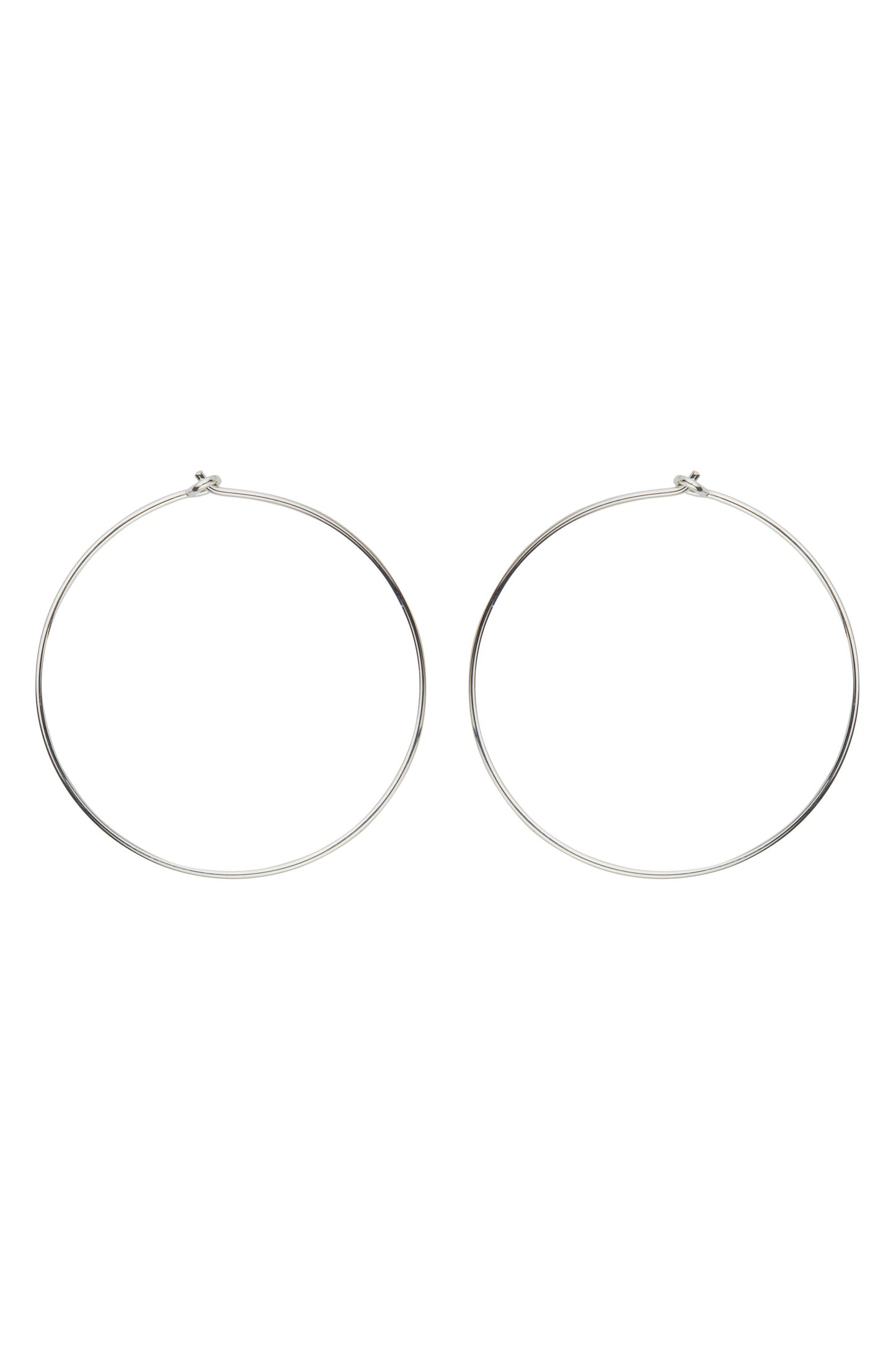 Mark Steel Jewelry - 19 Gauge Round or Flat Wire Hoop Sizes 30mm or 38mm