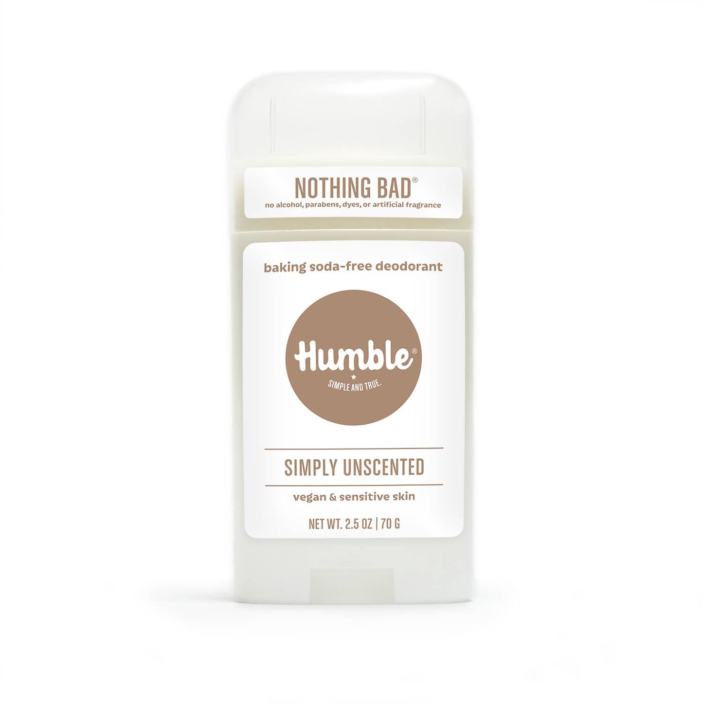 Humble Brands, Inc. - Simply Unscented Vegan & Sensitive Deodorant