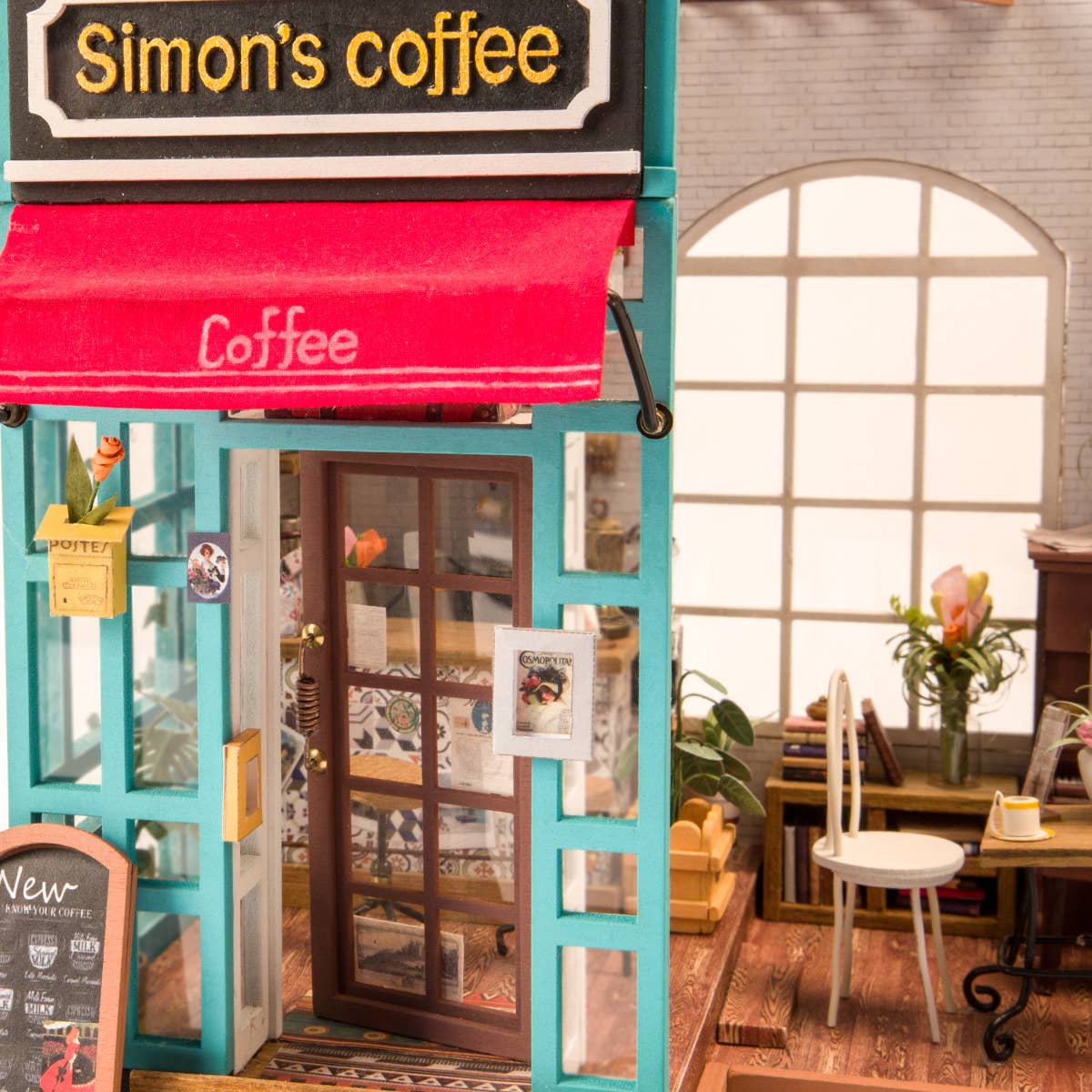 Hands Craft - DIY Miniature House Kit: Simon's Coffee