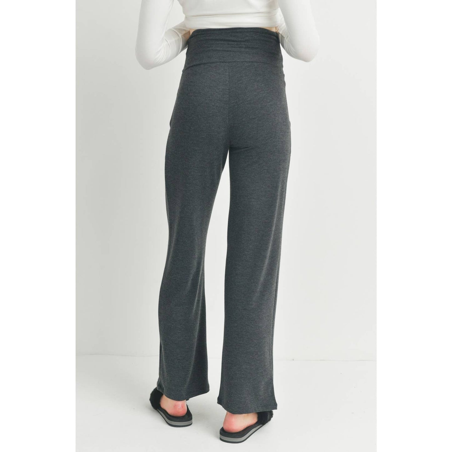 Hello Miz - Straight Leg Maternity Terry Lounge Pants