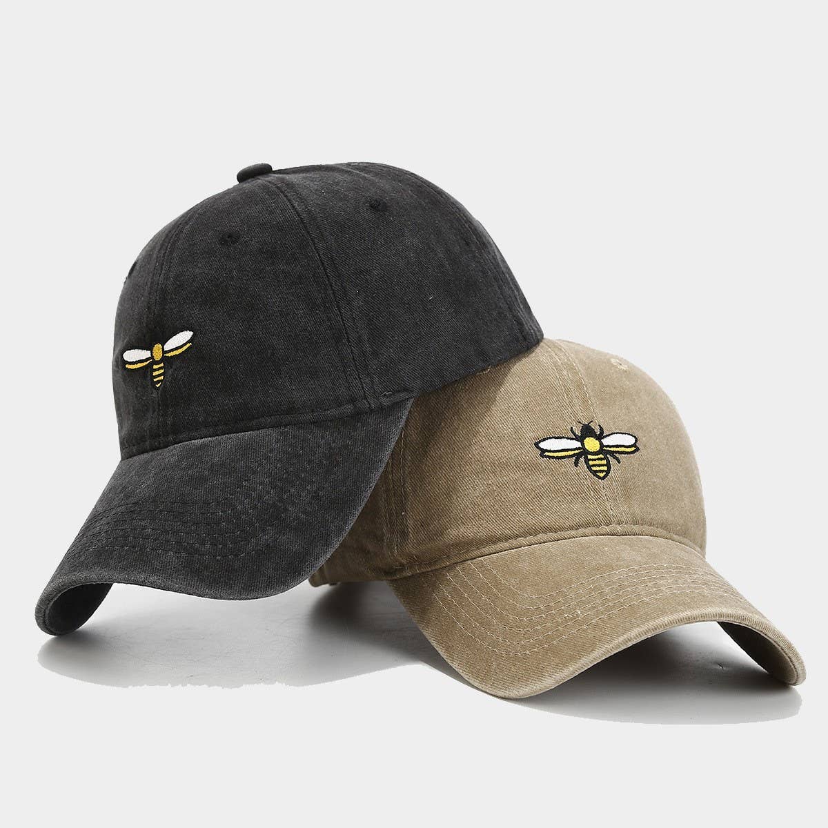 Lovenne - BEE EMBROIDERY BASEBALL CAP OUTDOOR SUN HAT CWAH2020