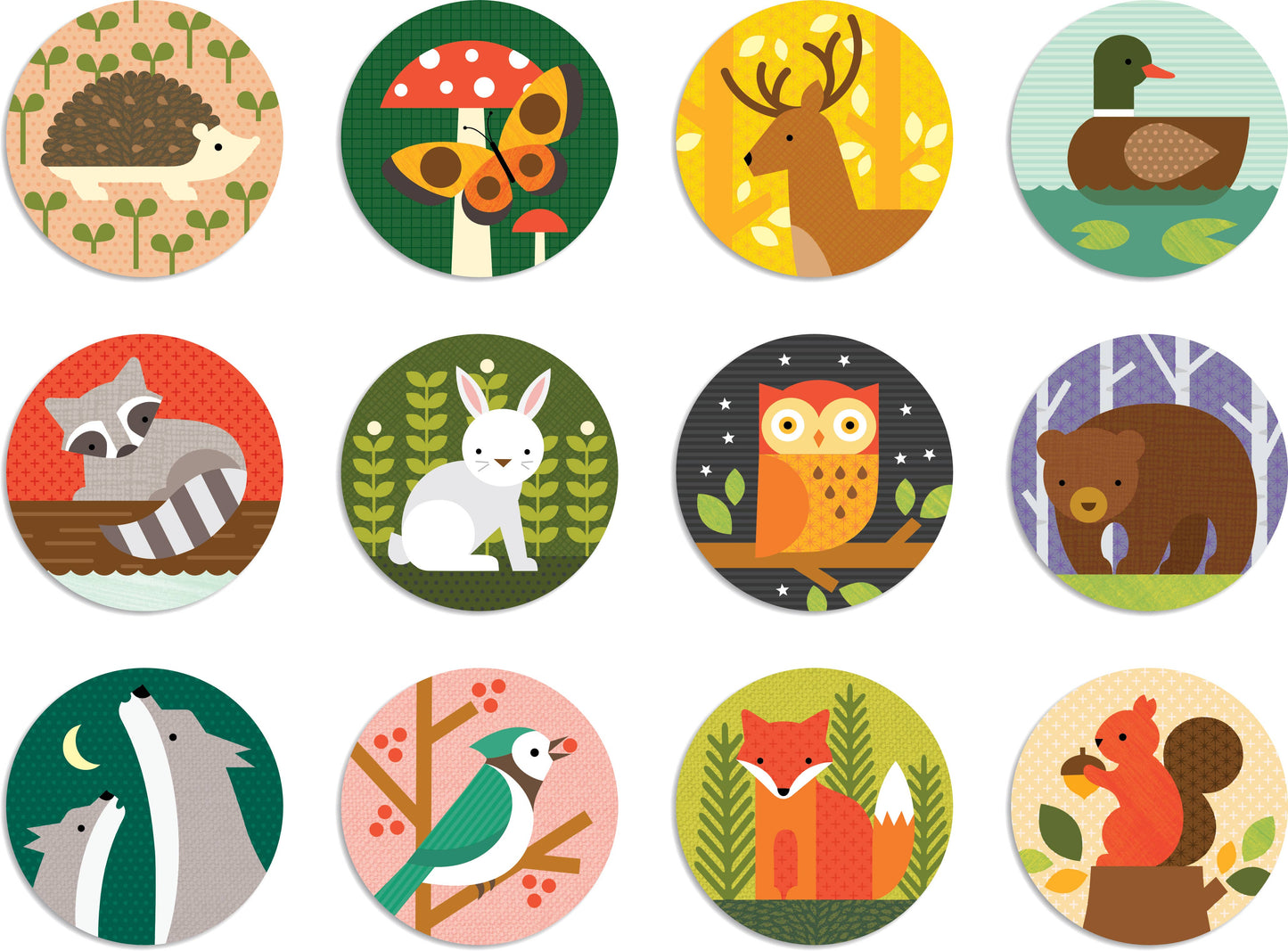 Chronicle Books - Forest Animals Matching Game