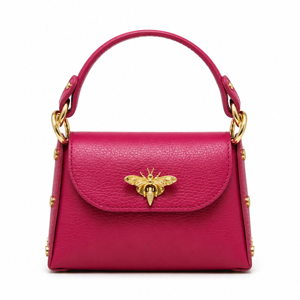 German Fuentes Handbags - GF1085 GENUINE ITALIAN LEATHER BUTTERFLY MINI BAG