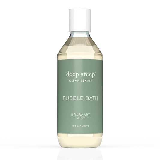 Deep Steep Clean Beauty - Bubble Bath - Rosemary Mint 10oz