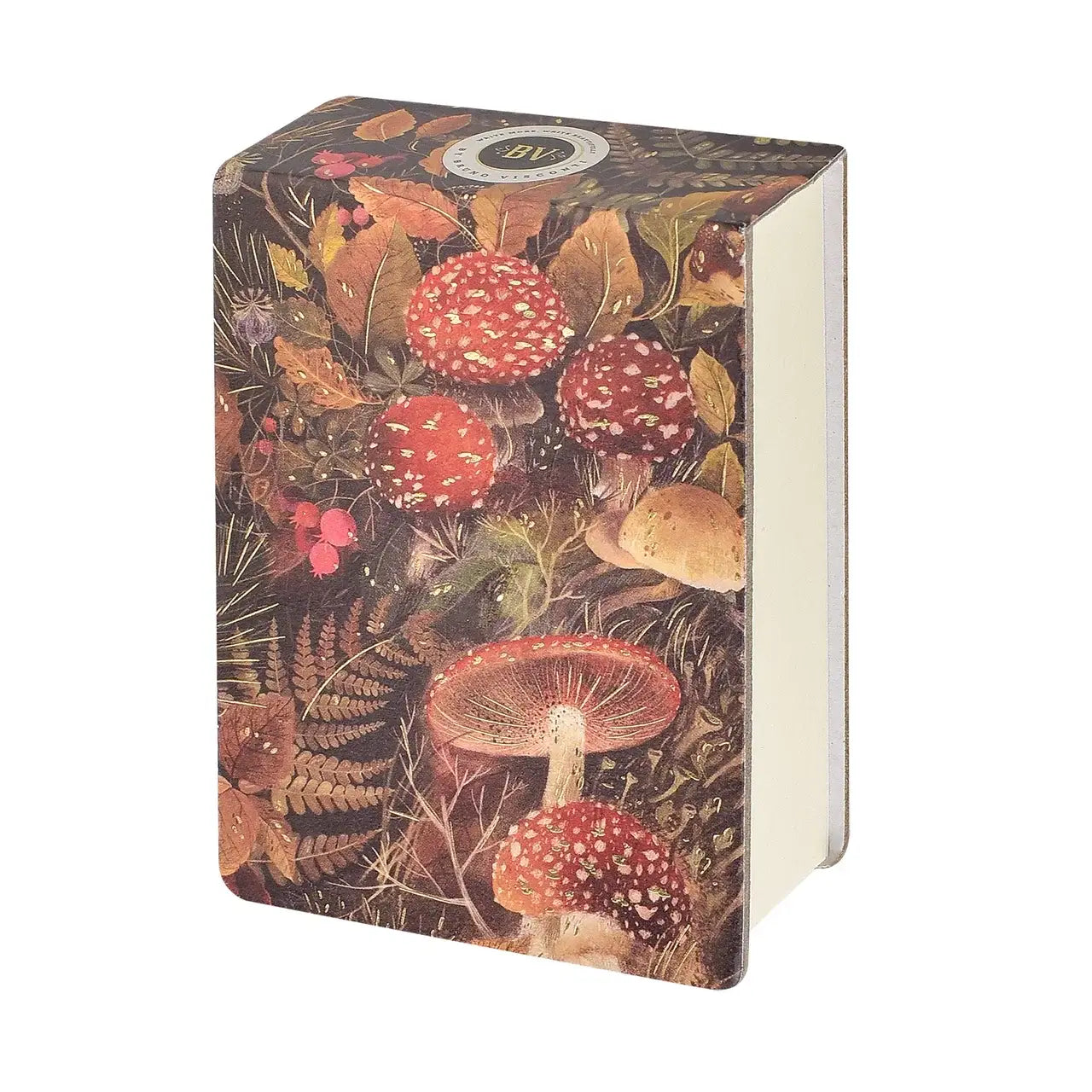 BV by Bruno Visconti - A7 Tear-Away Notepad - Forest Mushrooms 