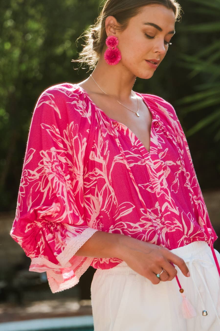 Oddi - Floral Printed Blouse