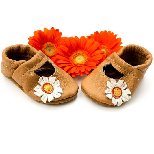Starry Knight Design - Daisy Mary Janes Leather Baby & Toddler Shoes & Moccasins