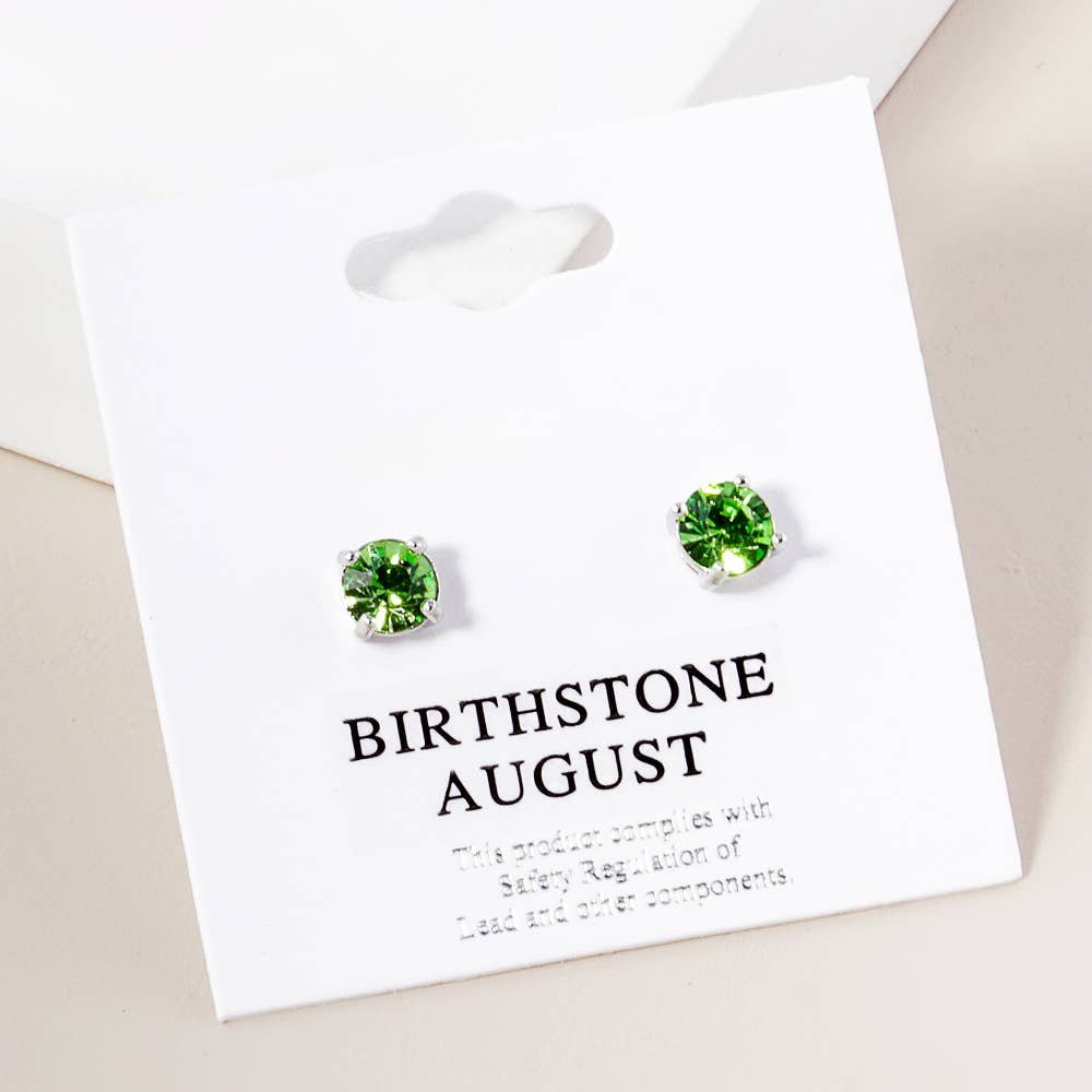 Sensibling Corp. - Birthstone Stud Earrings