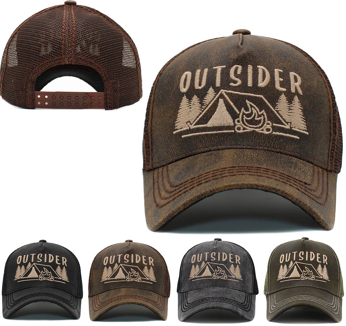 KBETHOS - Outsider Mesh Vintage Ballcap