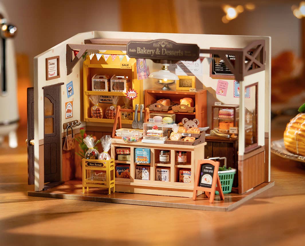 Hands Craft - DIY Miniature House Kit: Becka's Baking House