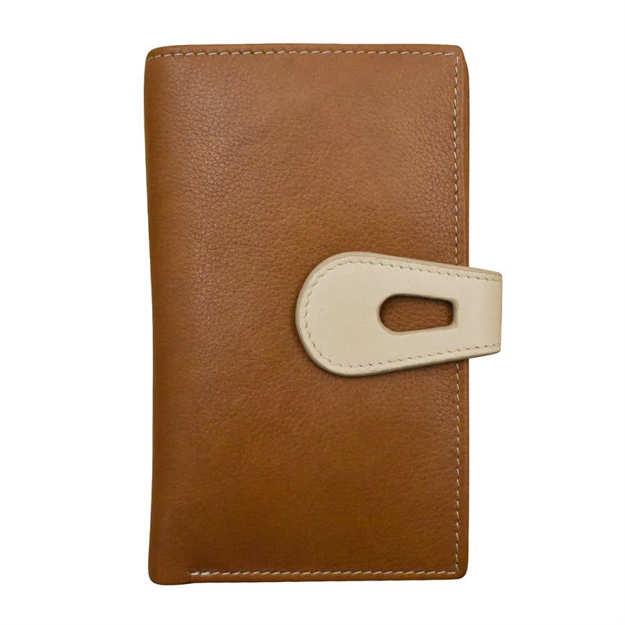 ili New York - 7817 Midi Wallet with Cut Out Tab