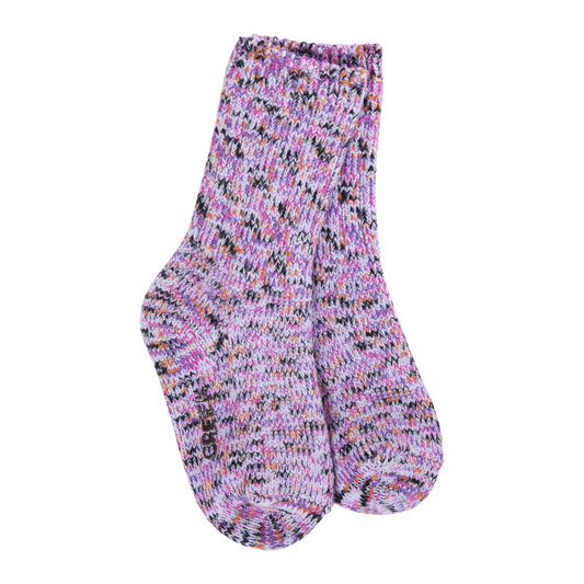 World's Softest® Socks - Kids Ragg Crew Lavender