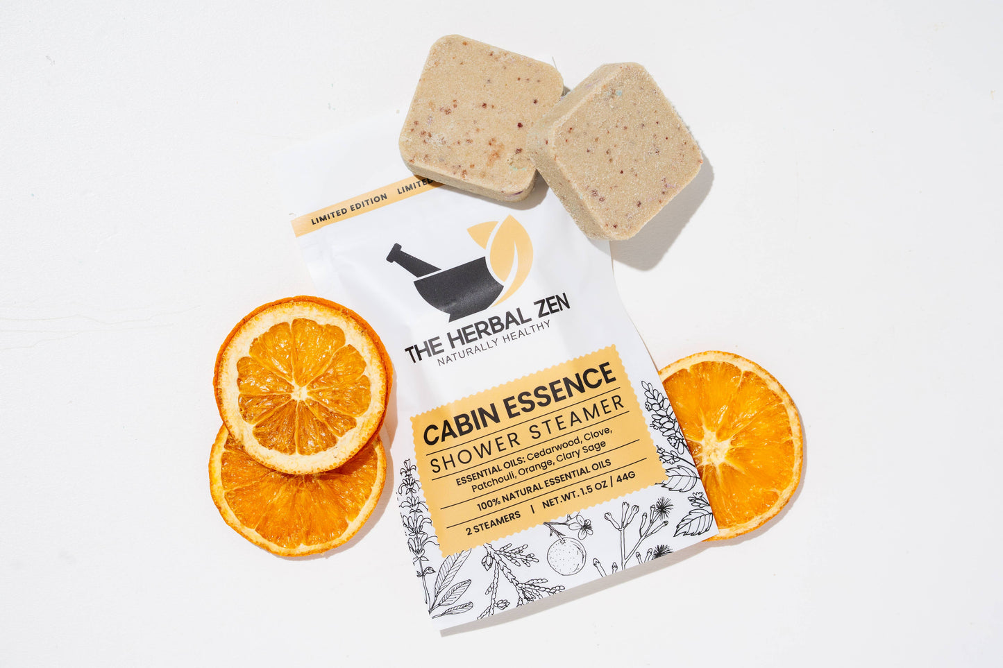 The Herbal Zen - Fall & Winter Shower Steamers - $5 Cozy Stocking Stuffer