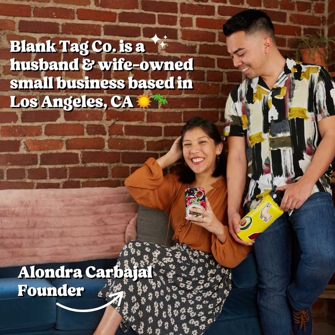 Blank Tag Co. Stickers - Waterproof Stickers - Peanuts® Snoopy and Woodstock Eating Ice Cream Waterproof