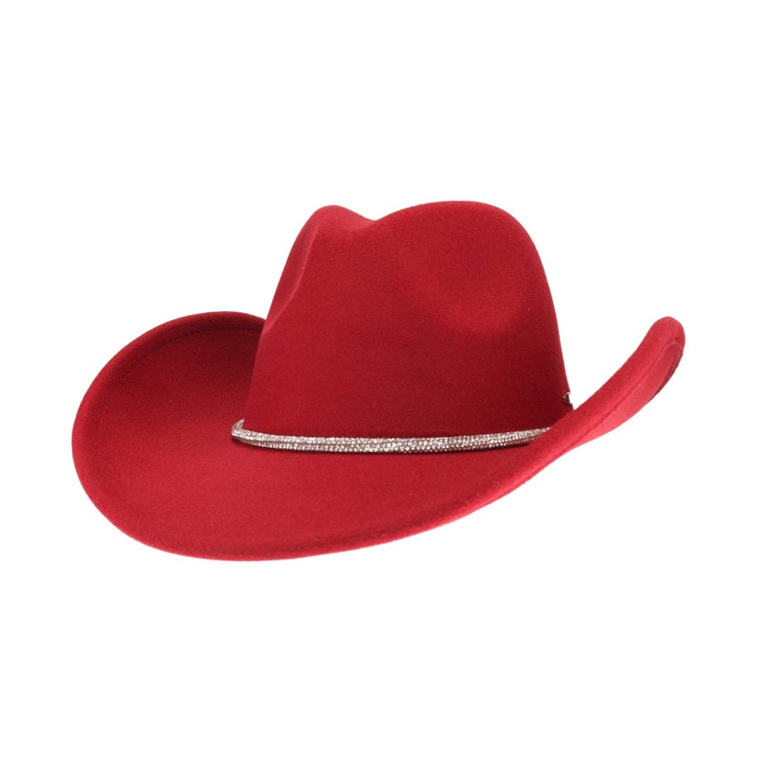 C.C Beanie - Reno Vegan Fabric Cowboy Hat VCC0067