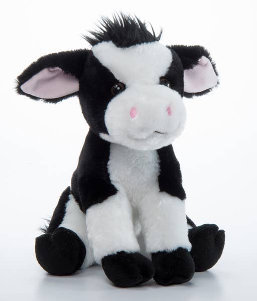 The Petting Zoo - 12" (28cm) Wild Onez Cow Farm/Barnyard Animal Stuffed plush