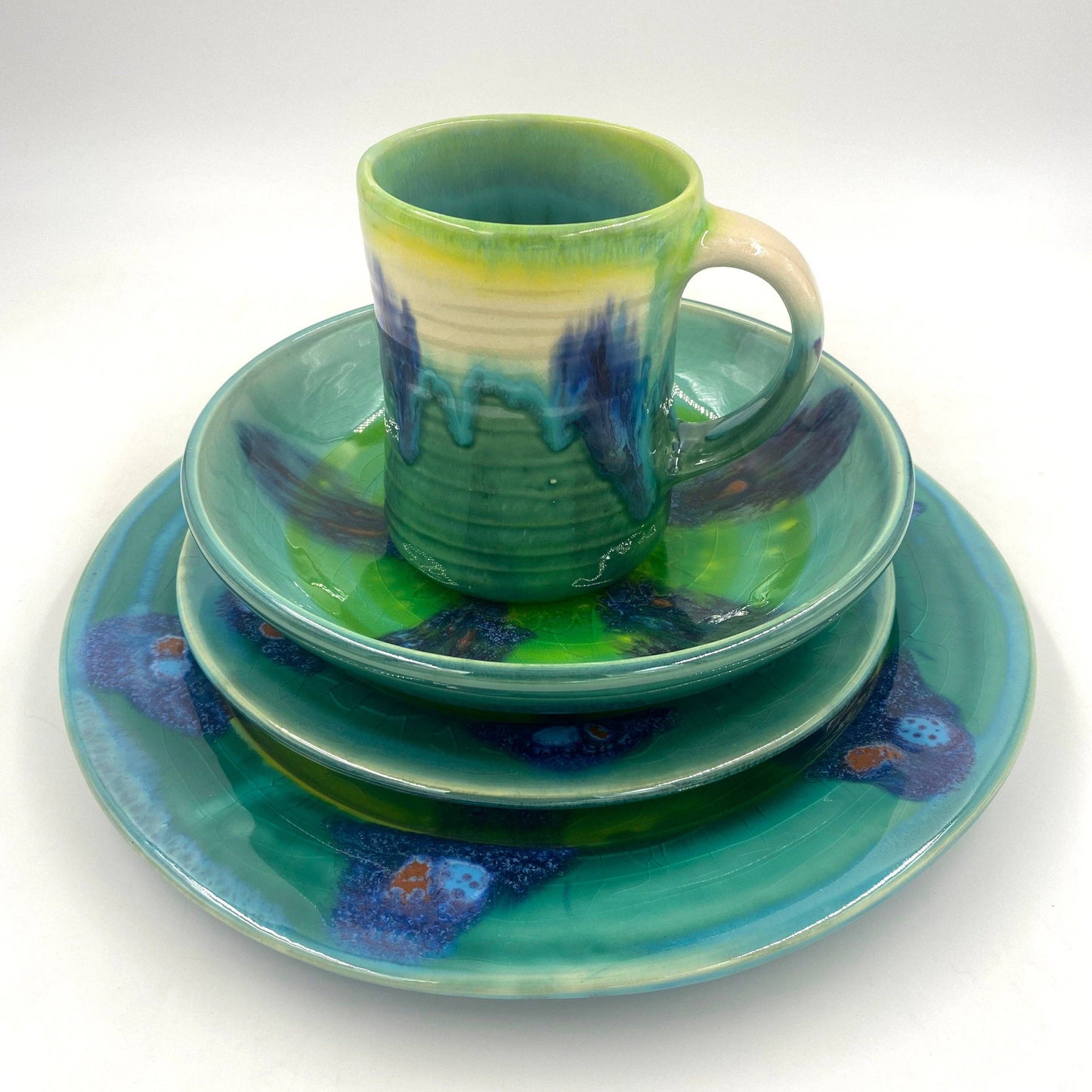Lasser Ceramics - Teal Mug