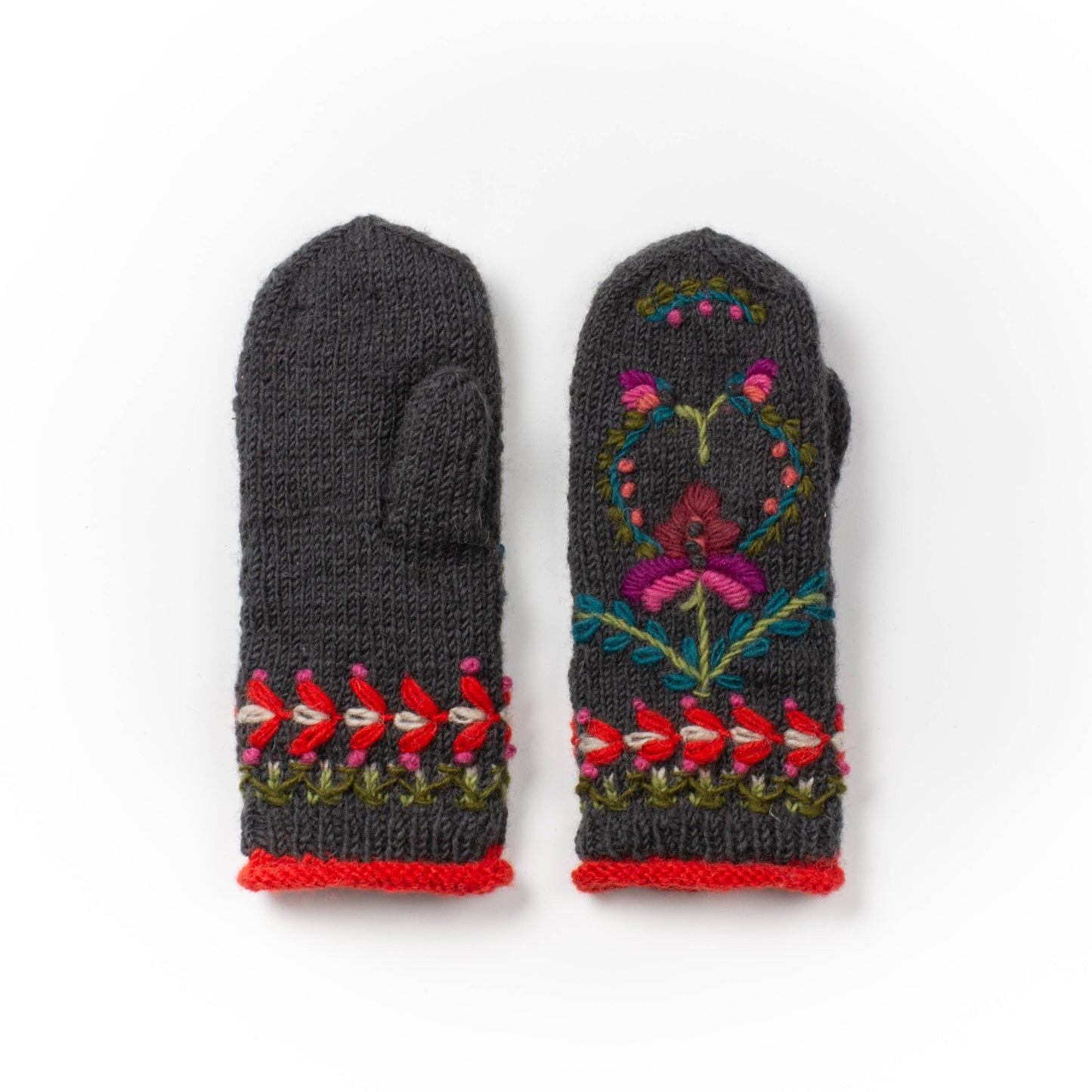 Lost Horizons Knitwear - Munich - women's wool knit mittens