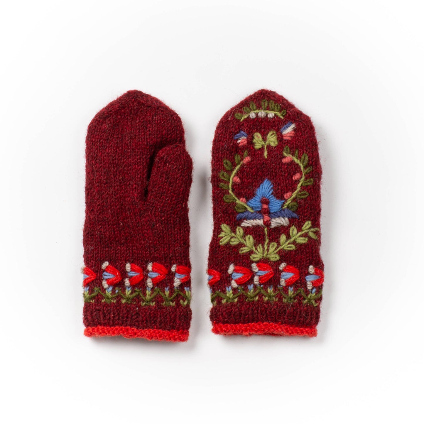 Lost Horizons Knitwear - Munich - women's wool knit mittens