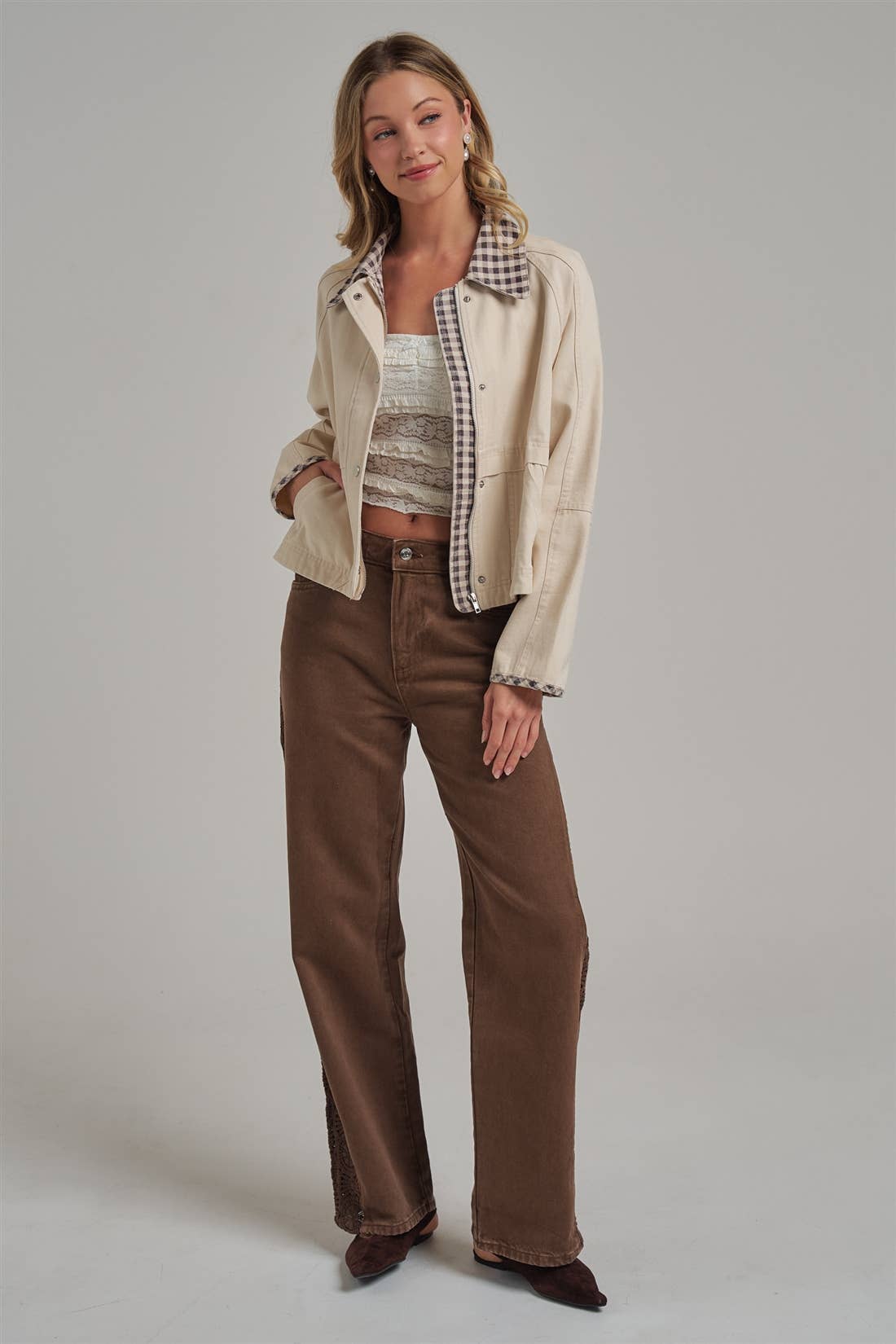 BON - VINTAGE OXFORD CANVAS TWILL FALL JACKET_JLT00253-01