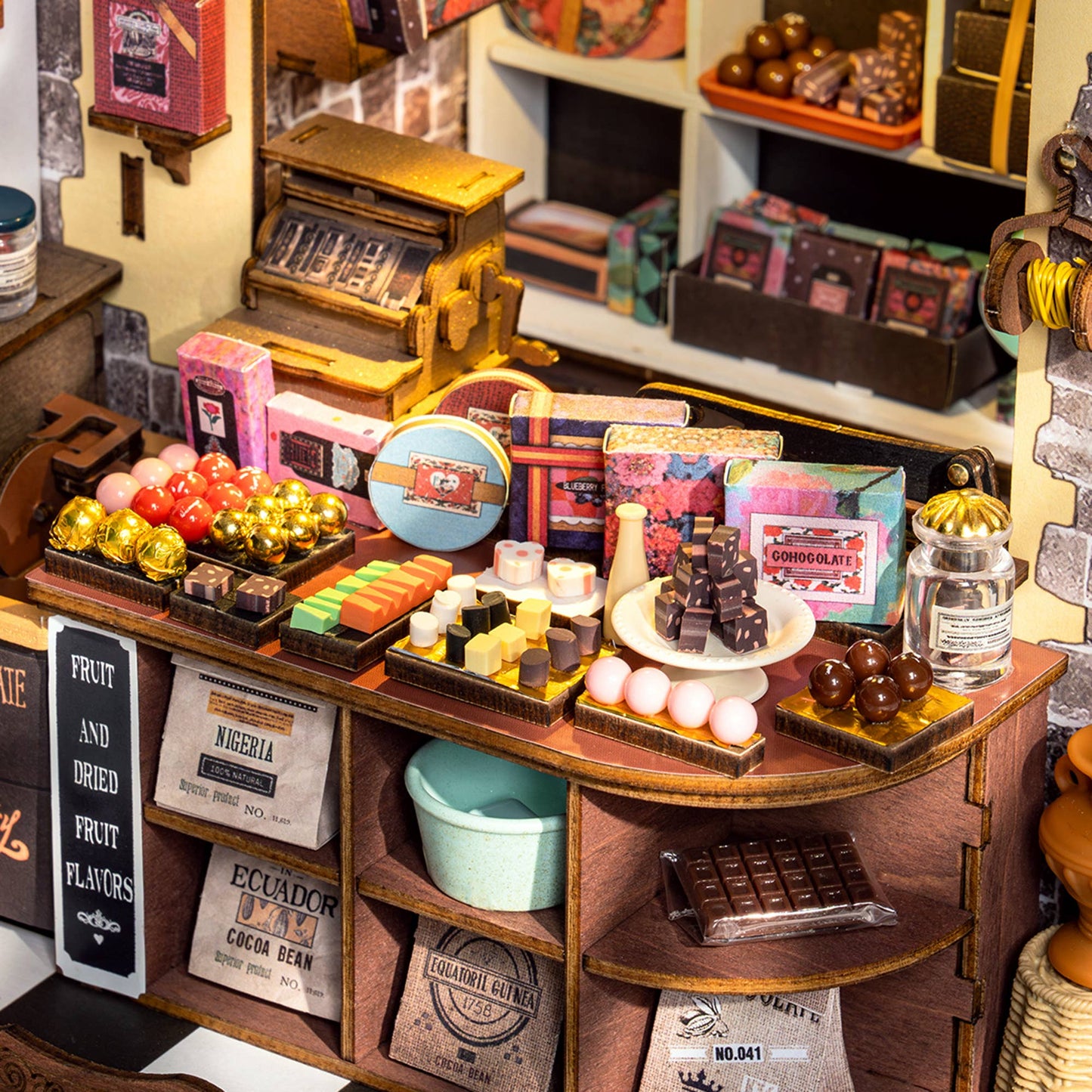 Hands Craft - DIY Miniature House Kit: Henry's Chocolate