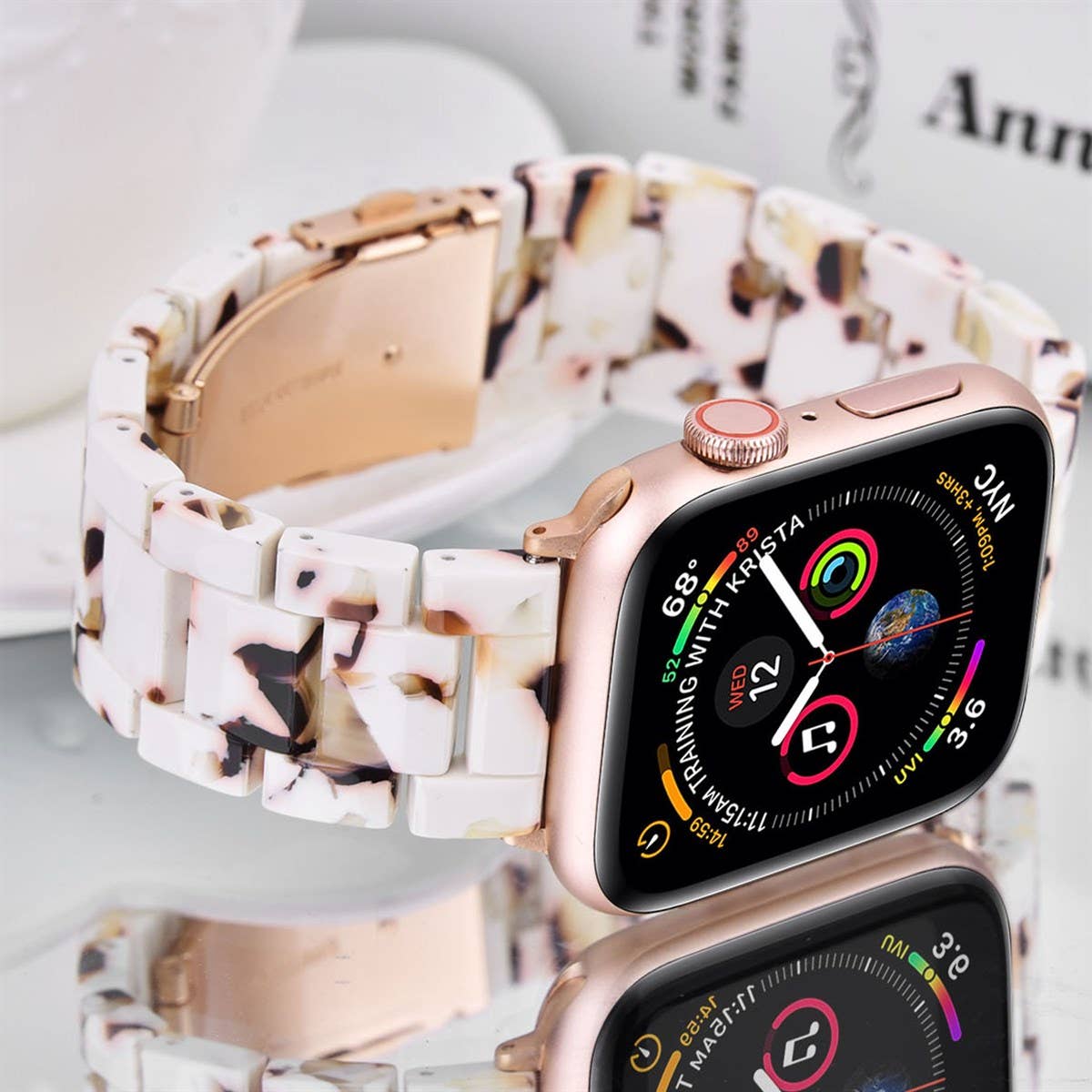 ShopTrendsNow - Resin Bracelet Light Weight Bands for Apple Watch