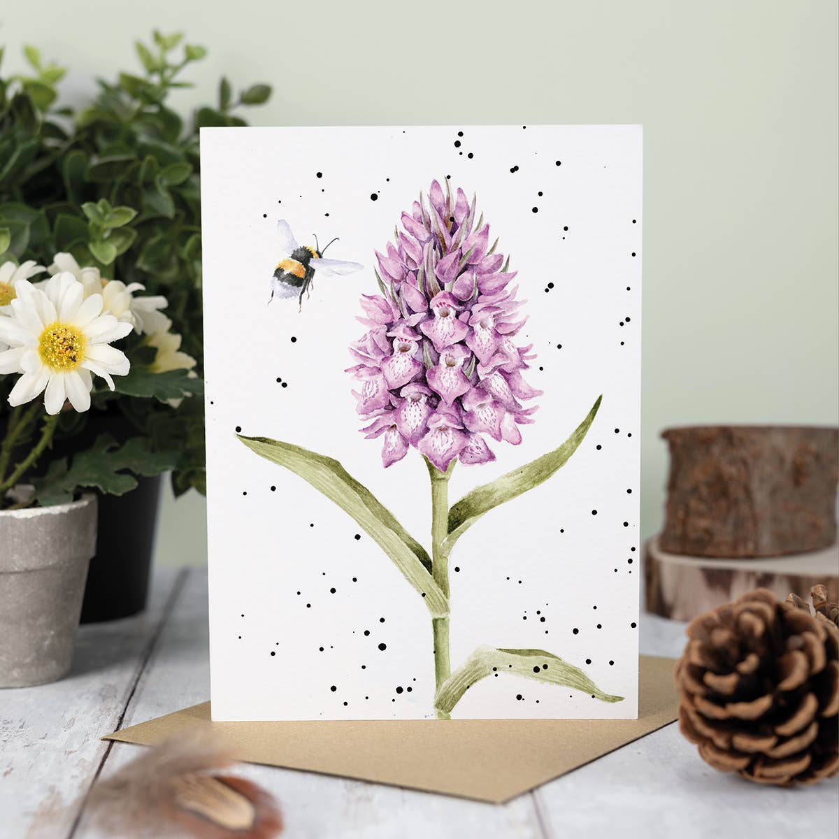 Wrendale Designs - Marsh orchid