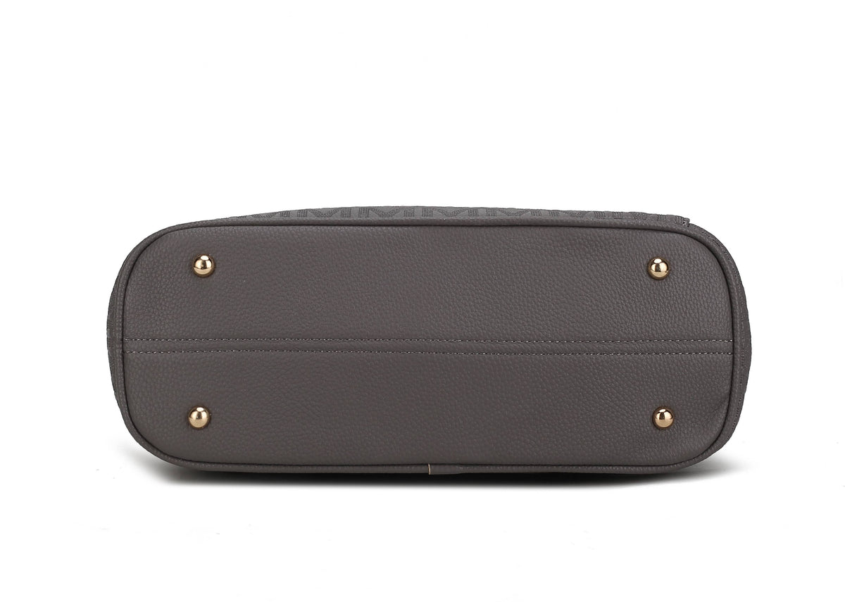 MKF Collection - MKF Malika M Signature Vegan Leather Satchel Bag by Mia K
