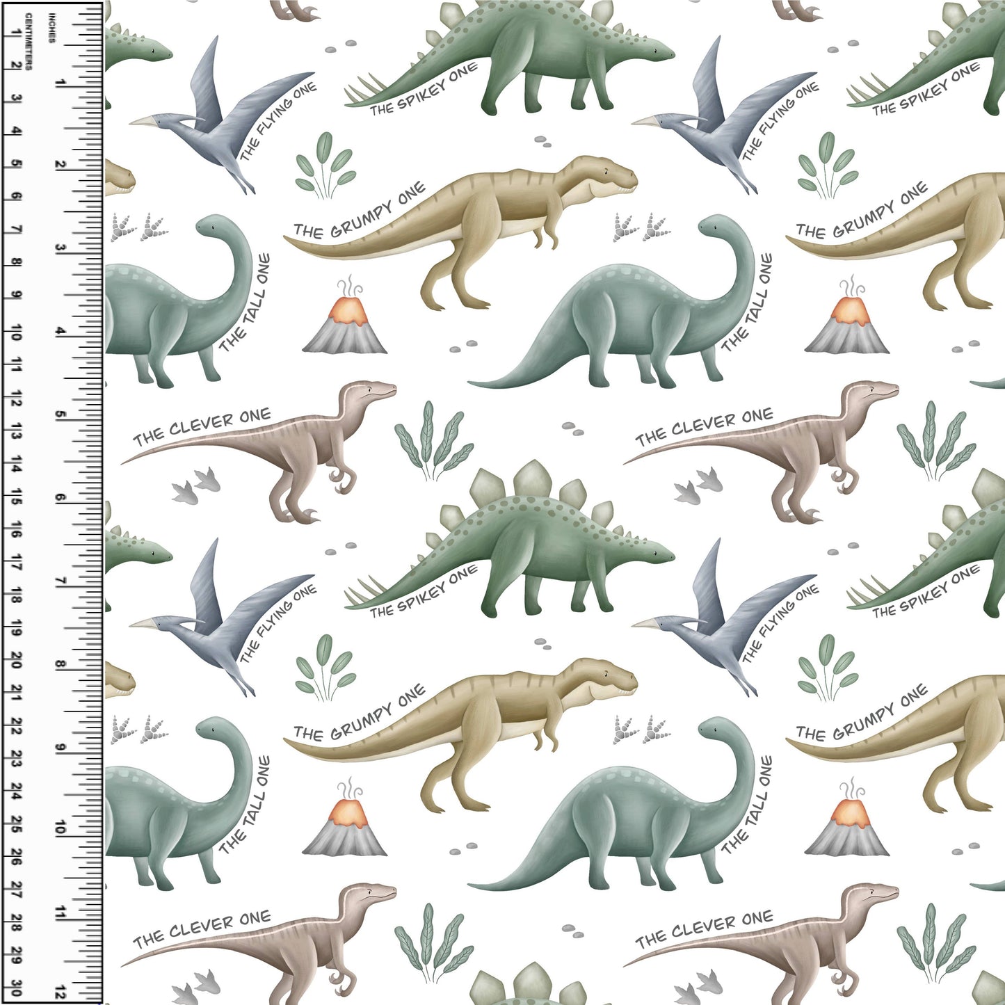 Busy Little Stitches - Dinosaur Nicknames Toddler Blanket