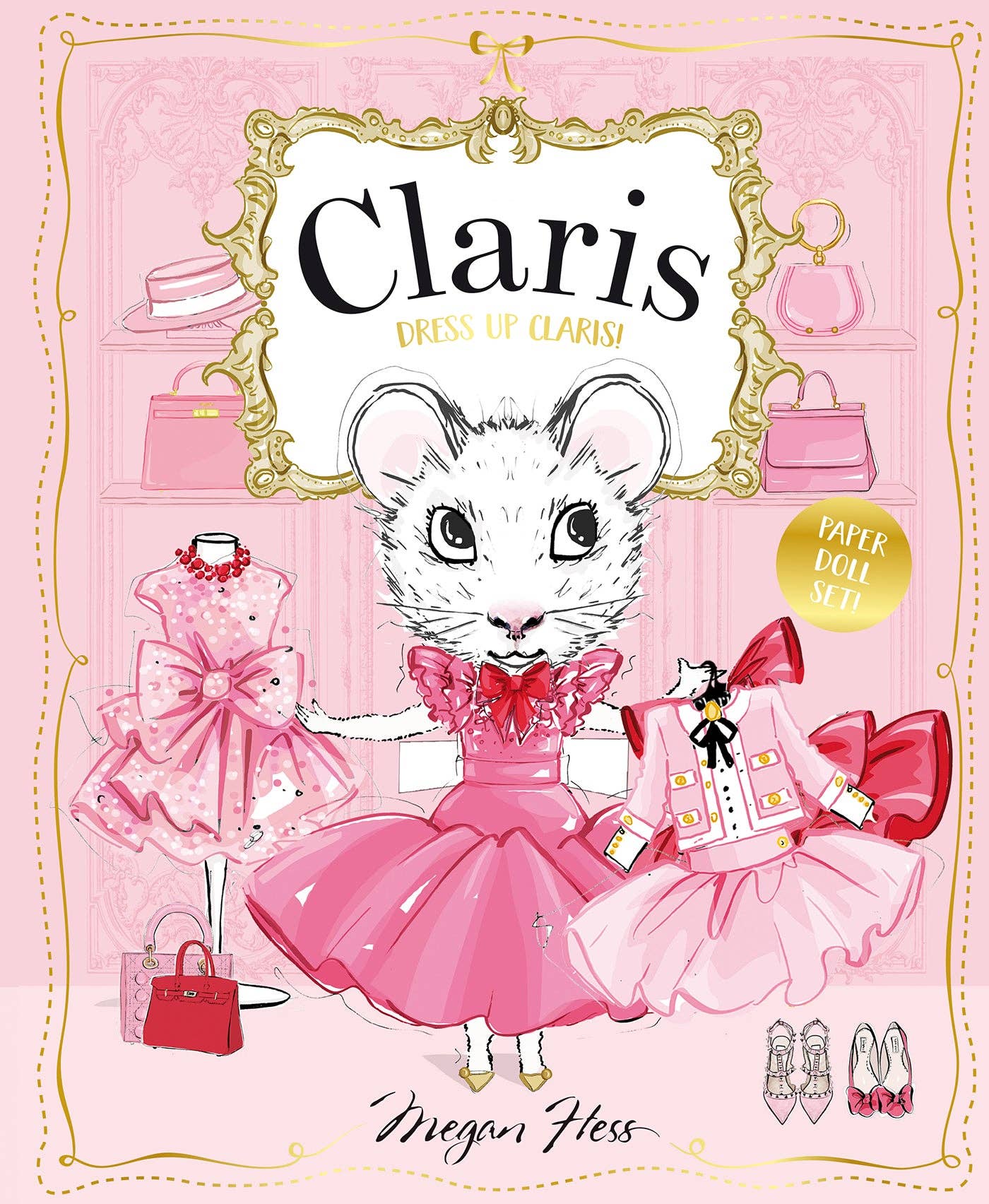 Chronicle Books - Dress Up Claris! Paper Doll Set