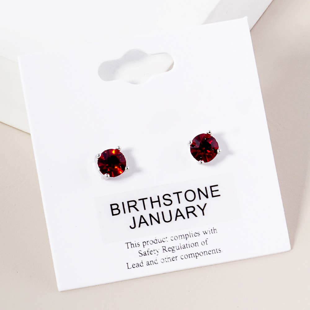 Sensibling Corp. - Birthstone Stud Earrings