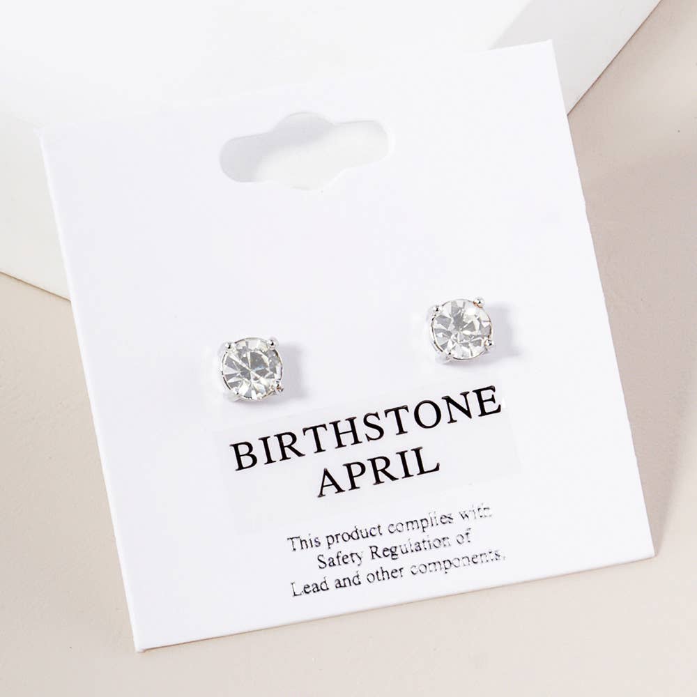 Sensibling Corp. - Birthstone Stud Earrings