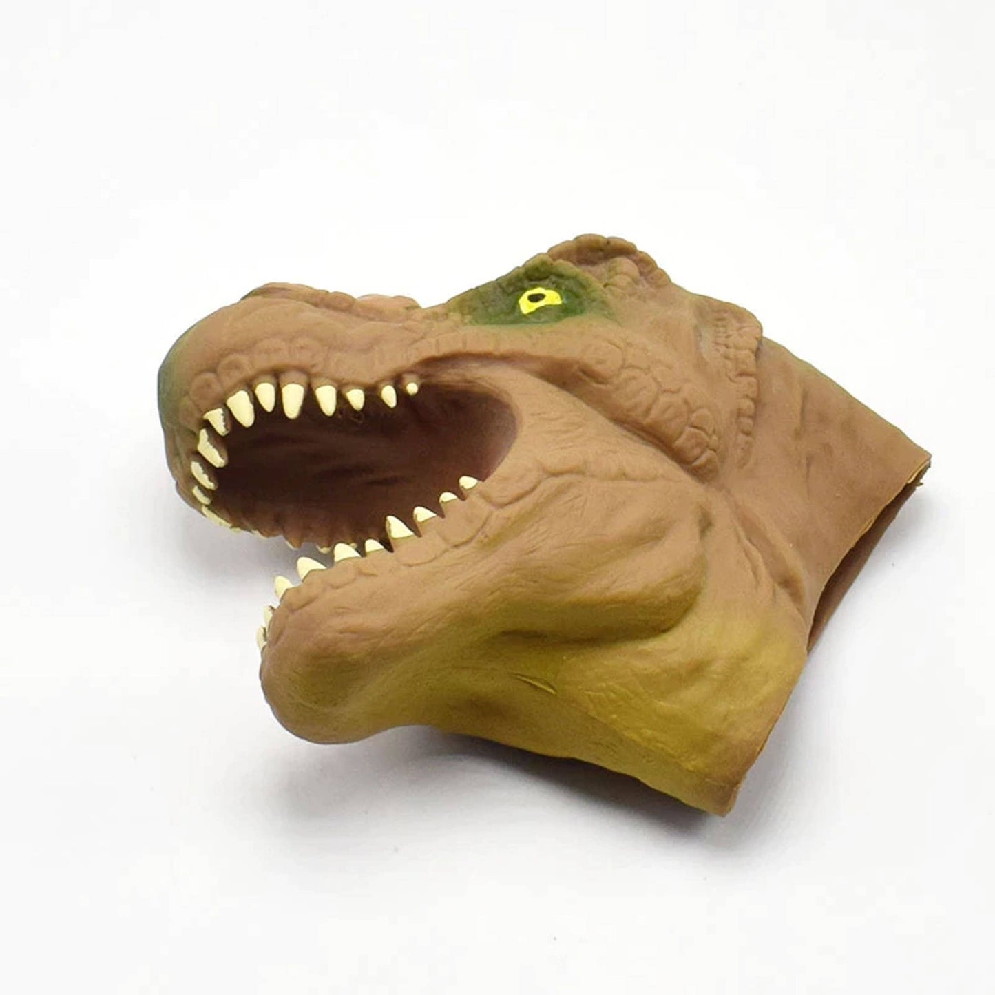 JSBlueRidge Toys - Dinosaur Head Hand Puppet Kids Toy- Assorted in Bulk