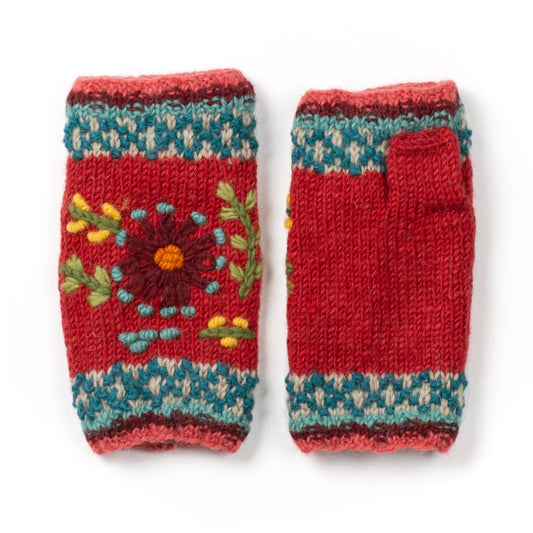 Lost Horizons Knitwear - Abigail - women's wool knit handwarmers