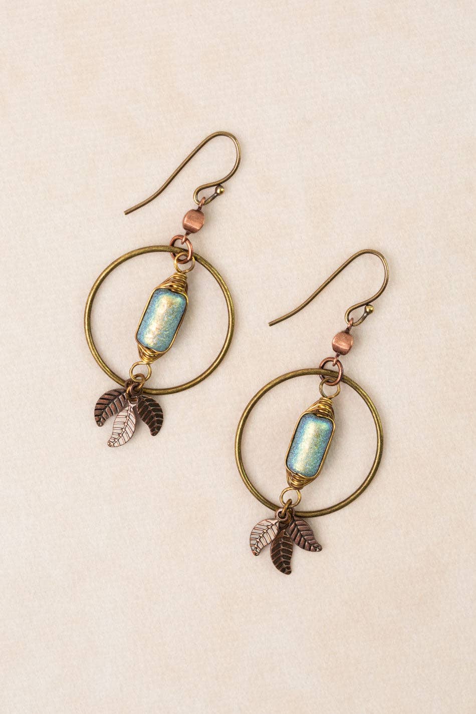 Anne Vaughan Designs Jewelry - Storyteller Czech Glass Statement Earrings