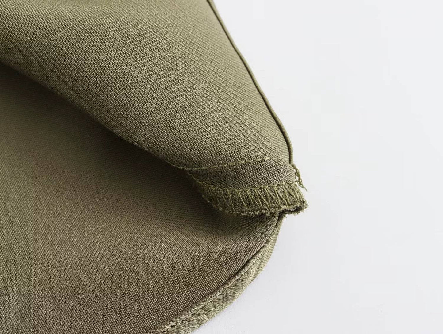 Sweetkama - Ladies Solid Color Satin Midi Skirt 5515