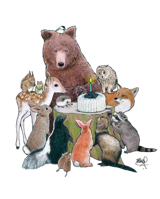 Shawn Braley Illustration - Party Animals #142