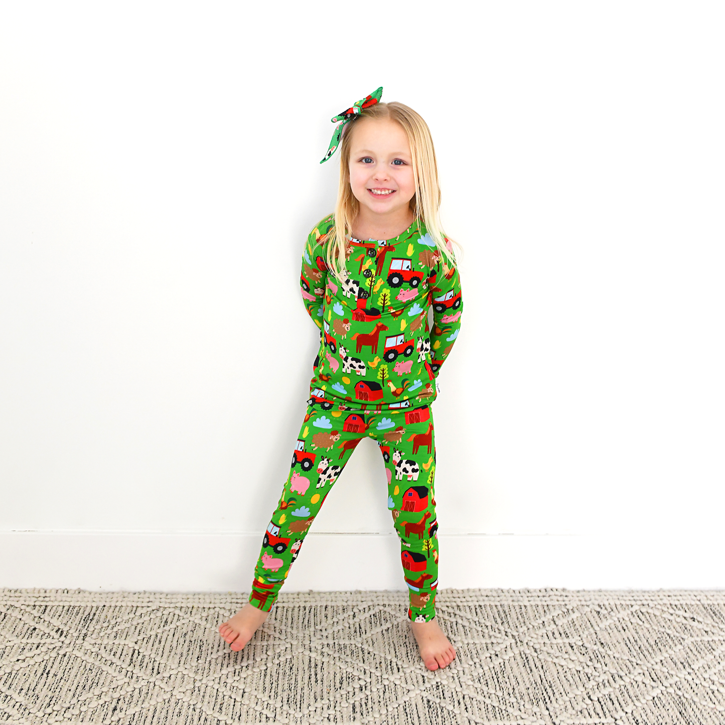 Gigi and Max - Tanner Two Piece Bamboo Pajama Kids Clothing Sleepie Toddler