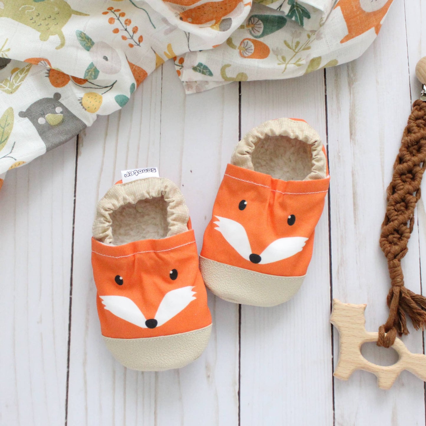 Scooter Booties - Clever Fox Baby Shoes