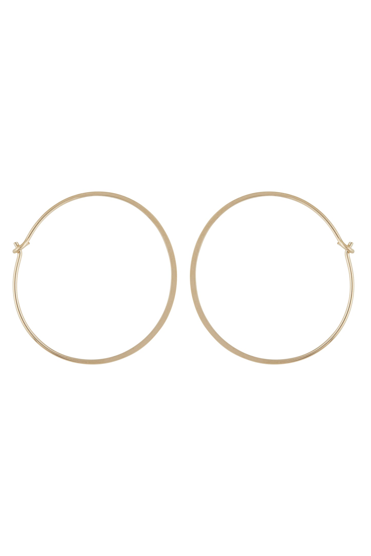 Mark Steel Jewelry - 19 Gauge Round or Flat Wire Hoop Sizes 30mm or 38mm